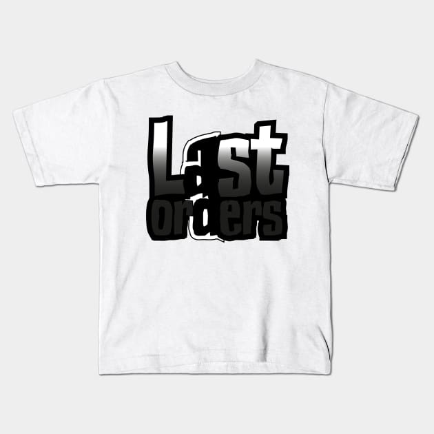 Last Orders Kids T-Shirt by Jokertoons